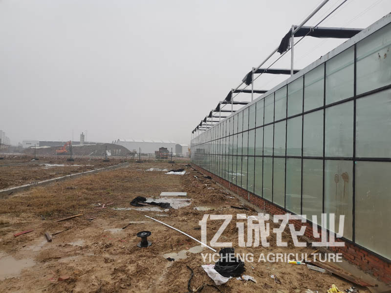 貴州畢節(jié)玻璃溫室現(xiàn)代農(nóng)業(yè)園